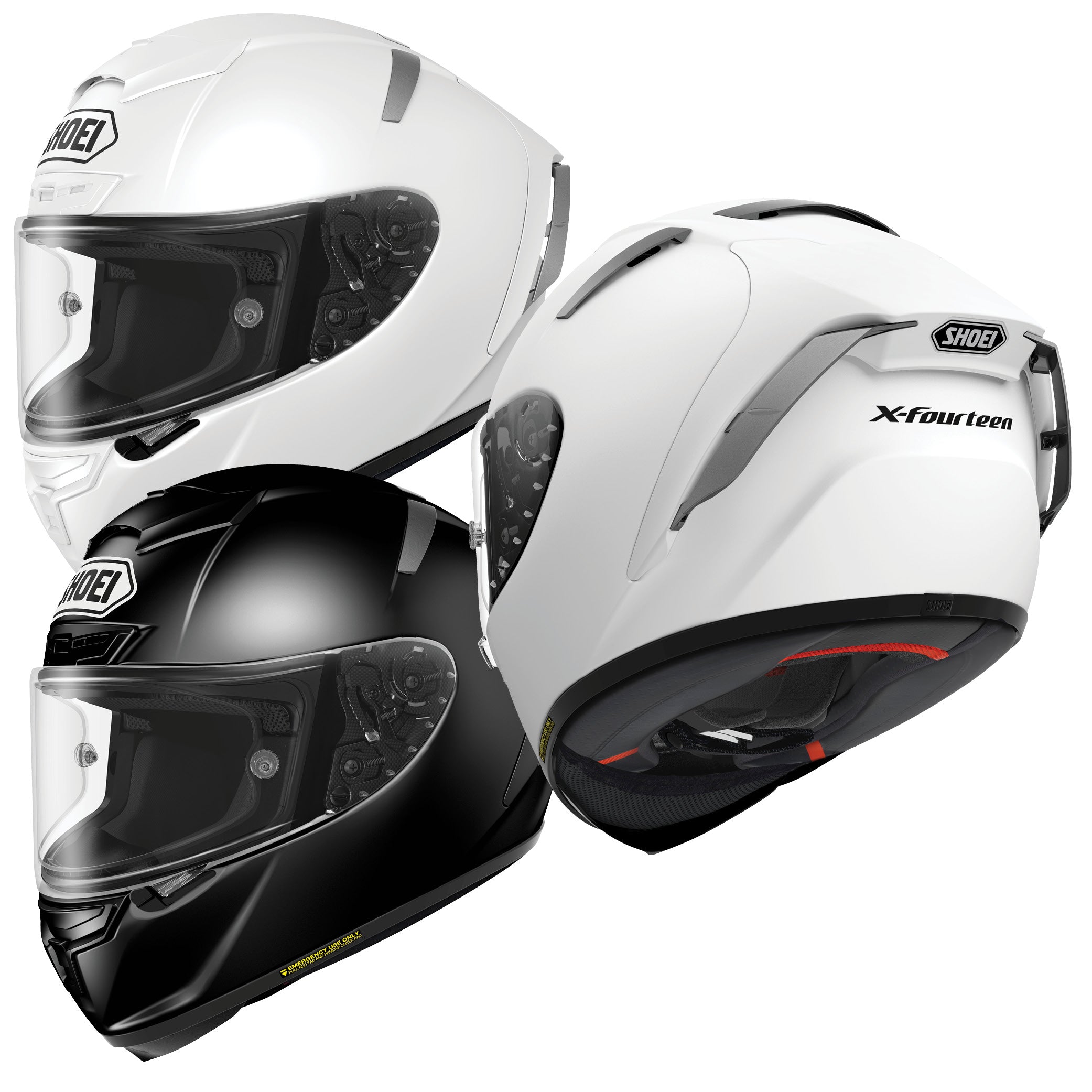 Shoei X-14 Full Face Street Helmet Solids