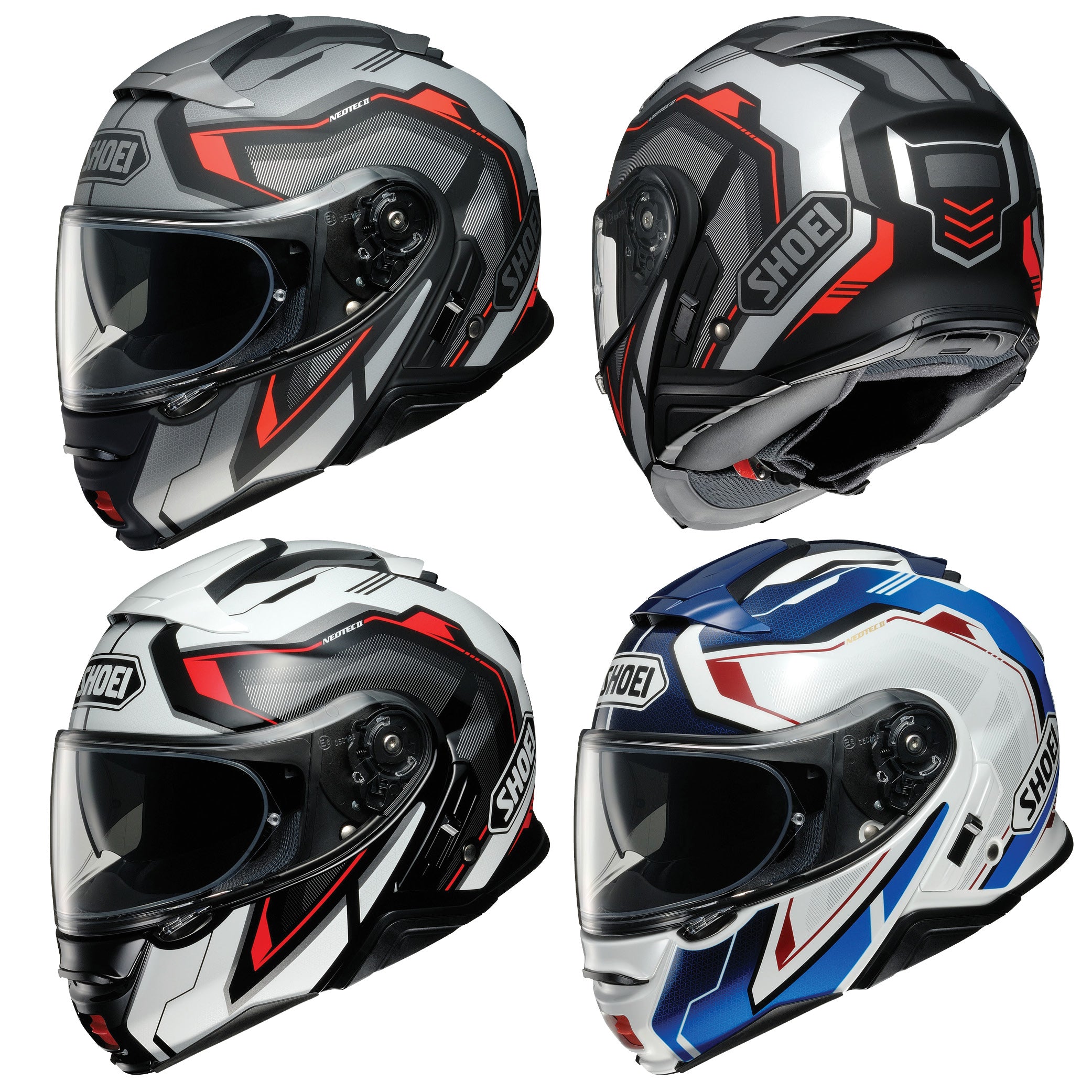Shoei Neotec II Modular Motorcycle Helmet Respect