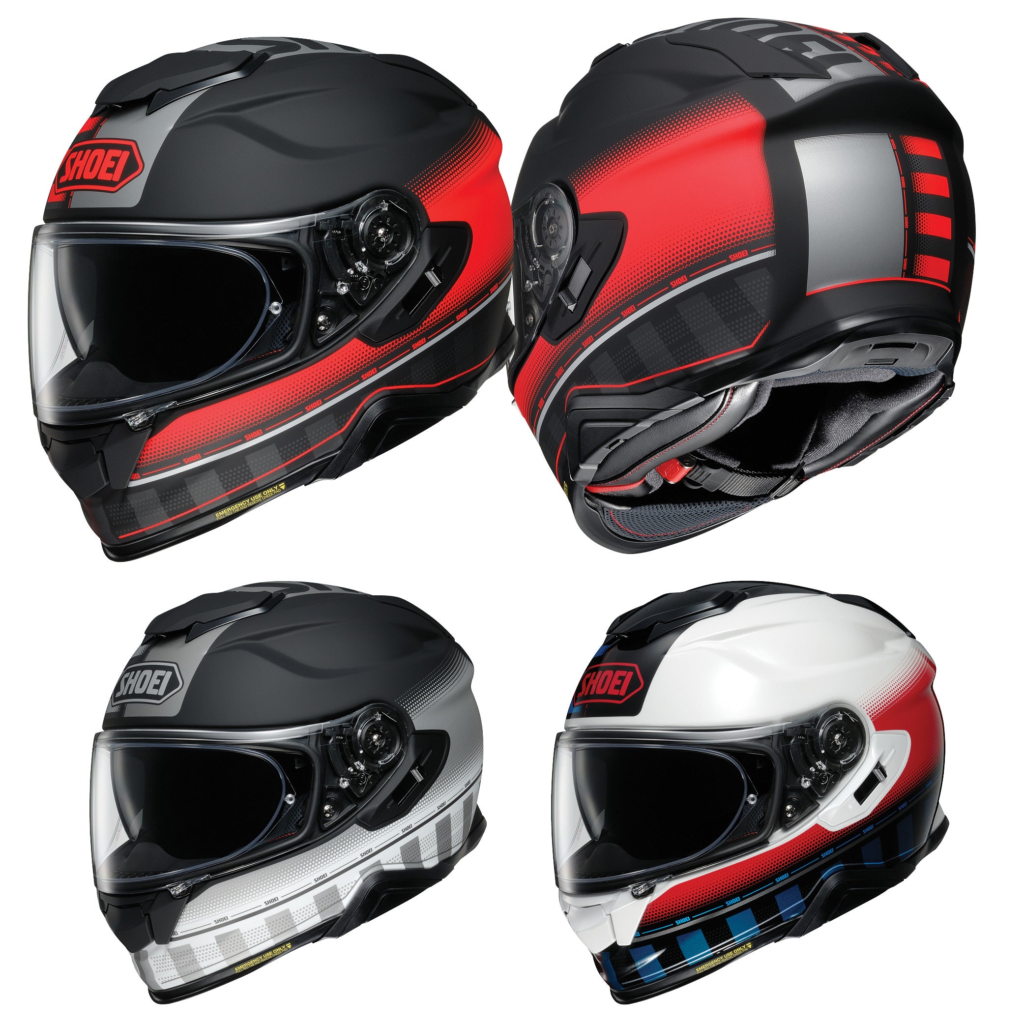 Shoei GT-Air II Full Face Street Helmet Tesseract