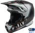 Fly Racing Formula Carbon Axon Helmet Black/Grey/Orange Xl