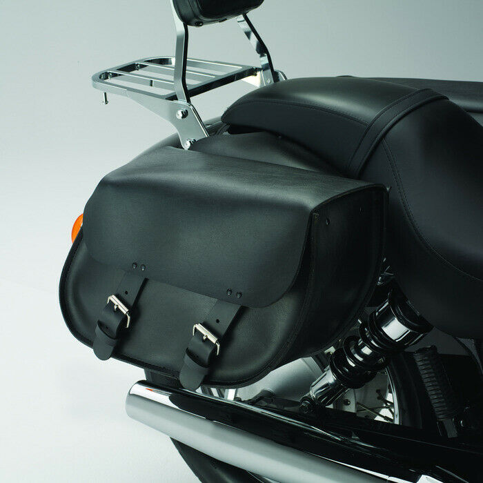 Honda Shadow RS, Phantom, Aero Synthetic Leather Saddlebag P/N 08L56-MFE-100A