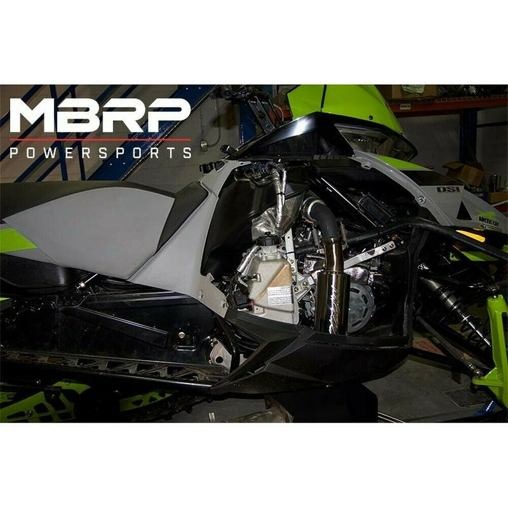 MBRP 2018-2020 Arctic Cat M / XF / ZR 8000 Snowmobile Race Exhaust 2380113