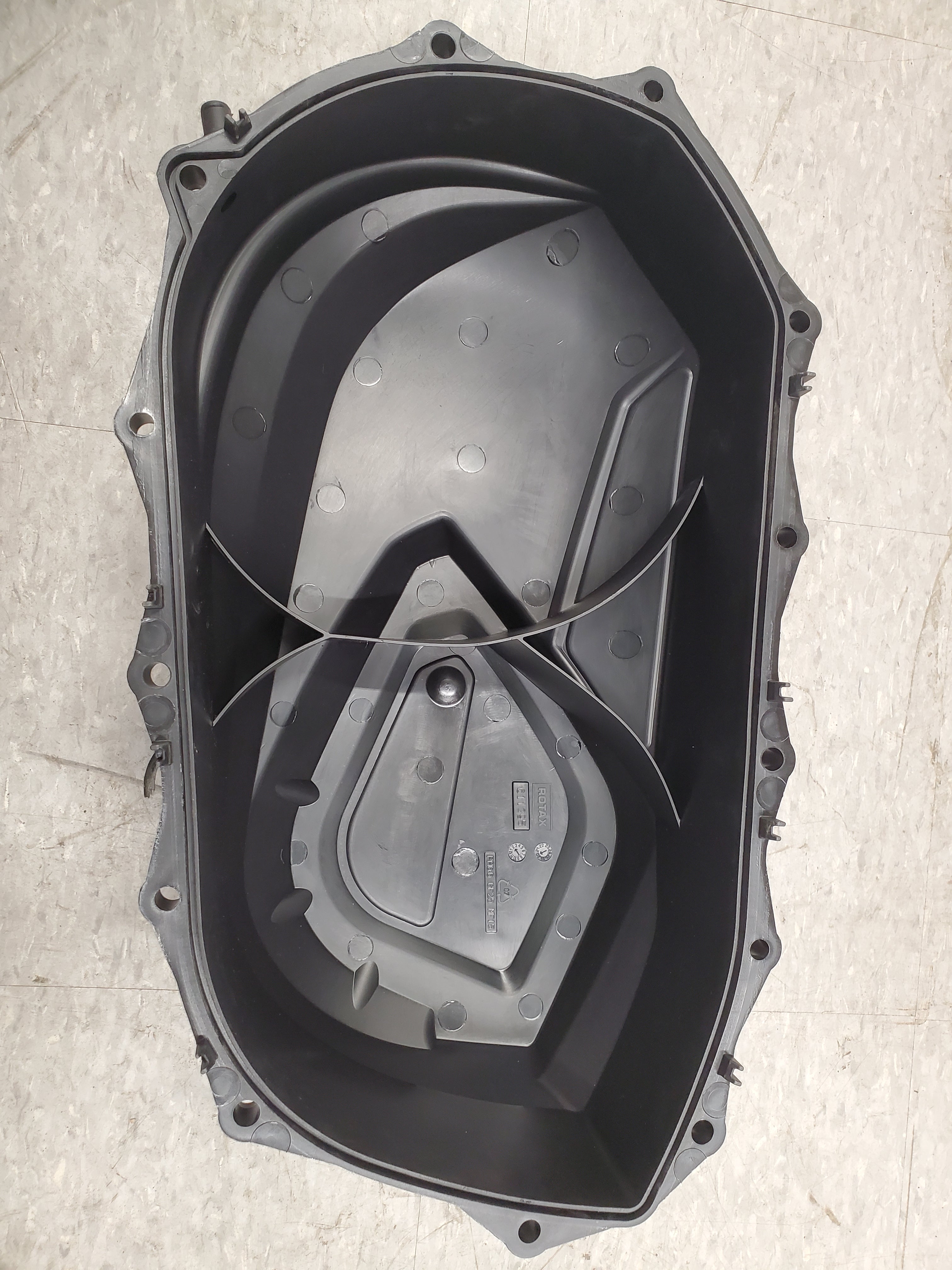 Can-Am Commander Oem Outer Cvt Cover With Heat Shield 420612472  OPEN BOX ITEM