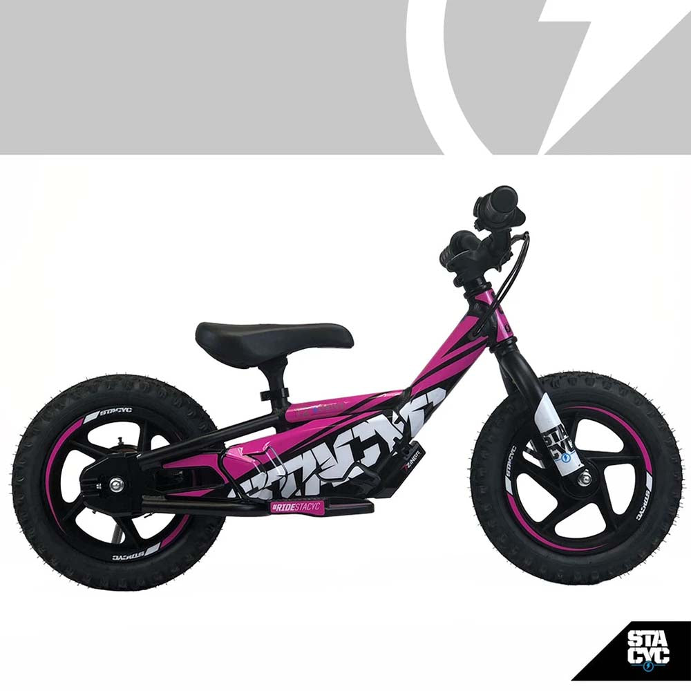 STACYC 12 Edrive Bike Graphics Kit - Electrify Pink 510003