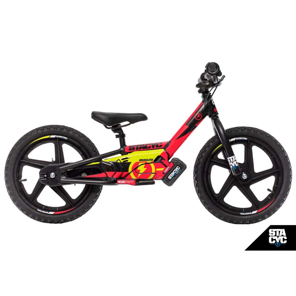 STACYC 16E Brushless Bike Graphics Kit - Electrify Red 2.0 510102