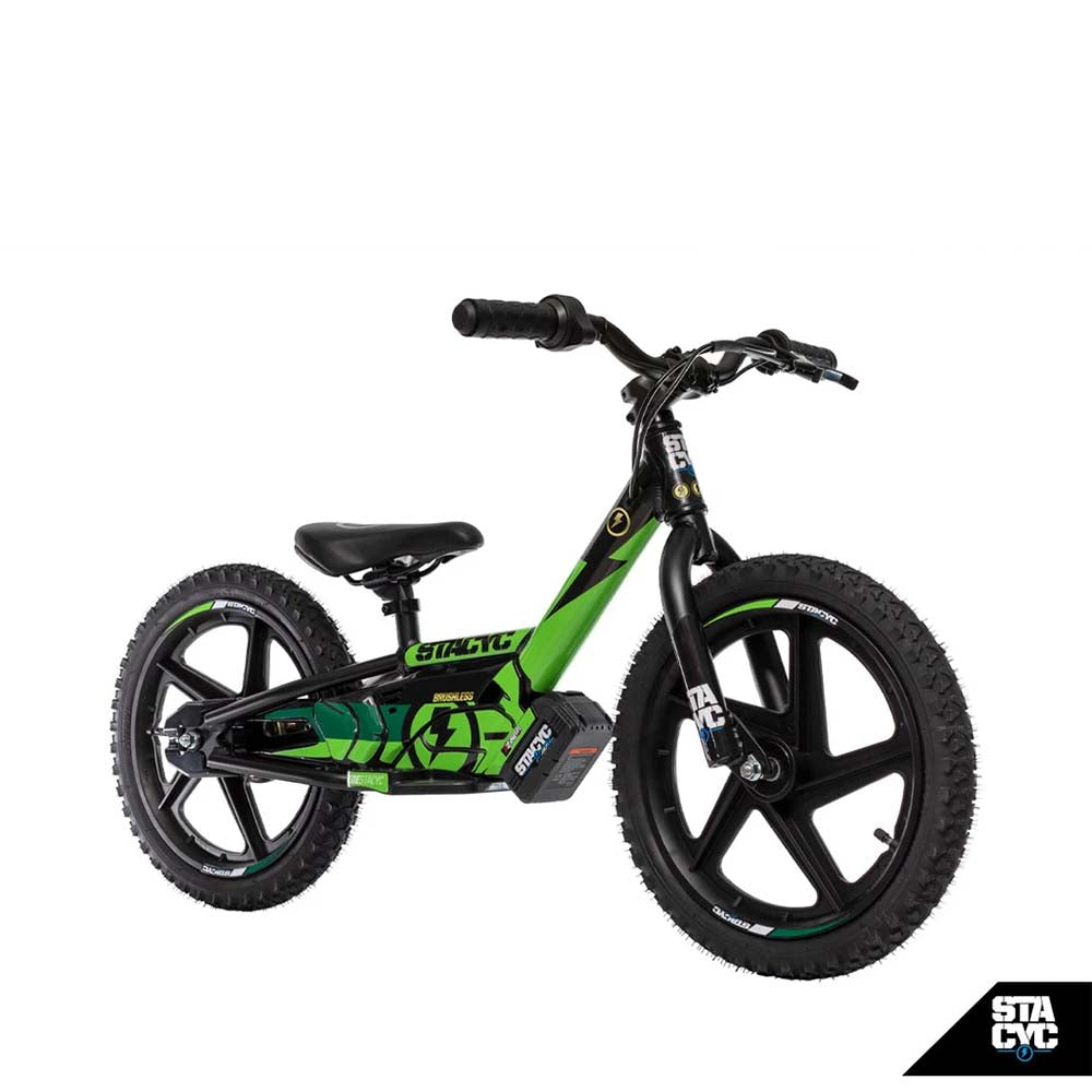 STACYC 16 E Brushless Bike Graphics Kit - Electrify Green 2.0 510105