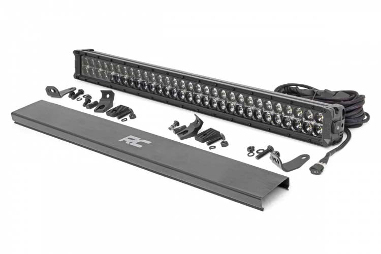 ATV Black Series LED Light 30 Inch | Dual Row | White DRL 70930BD