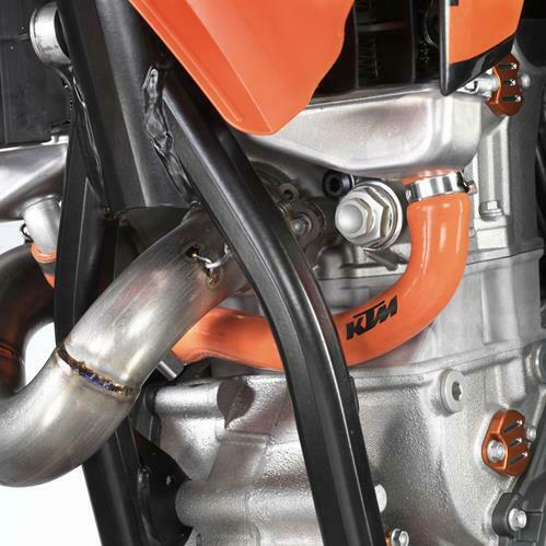 KTM Radiator Hose Orange P/N ~7943592404404