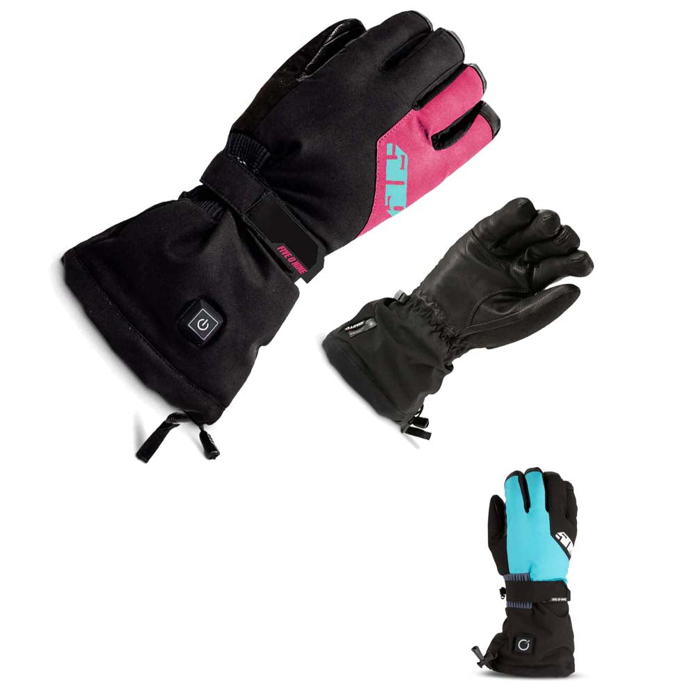 509 Backcountry Ignite Snowmobile Teal Gloves