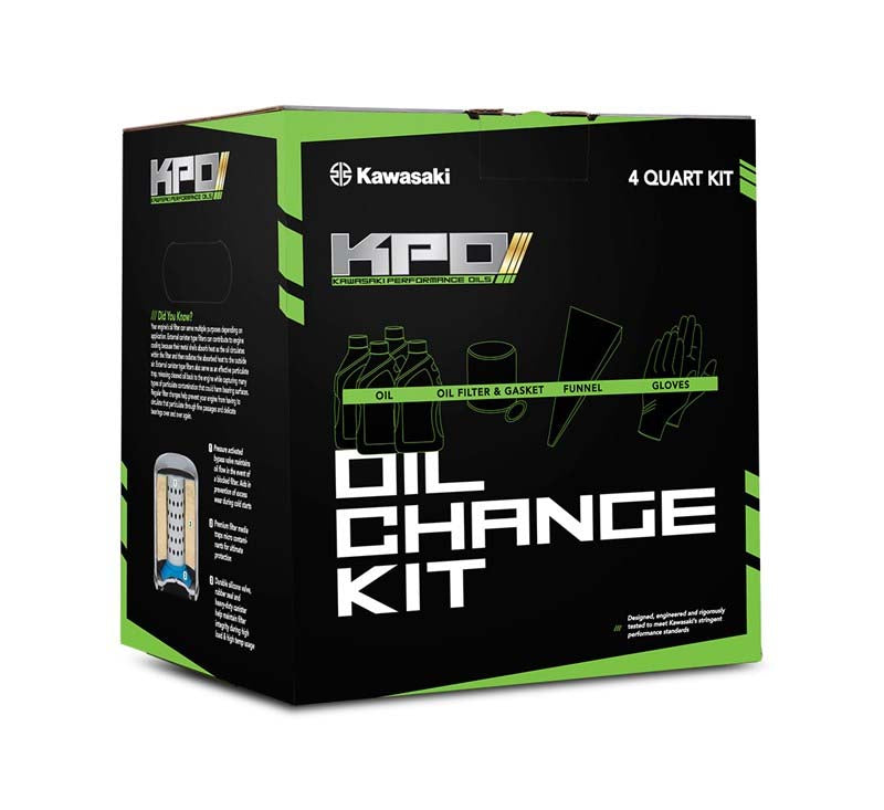 Kawasaki KPO Oil Change Kit: TERYX KRX® 1000 / TERYX® / TERYX4 99974-0160