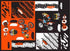 KTM Team Graphic Sticker Sheet 3PW210024500