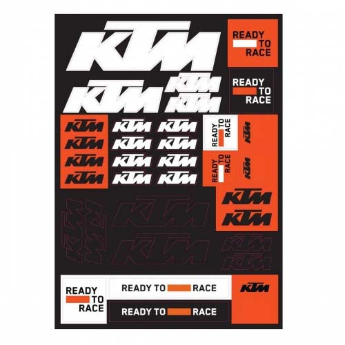 KTM Coporate Graphic Sticker Sheet 3PW210065800