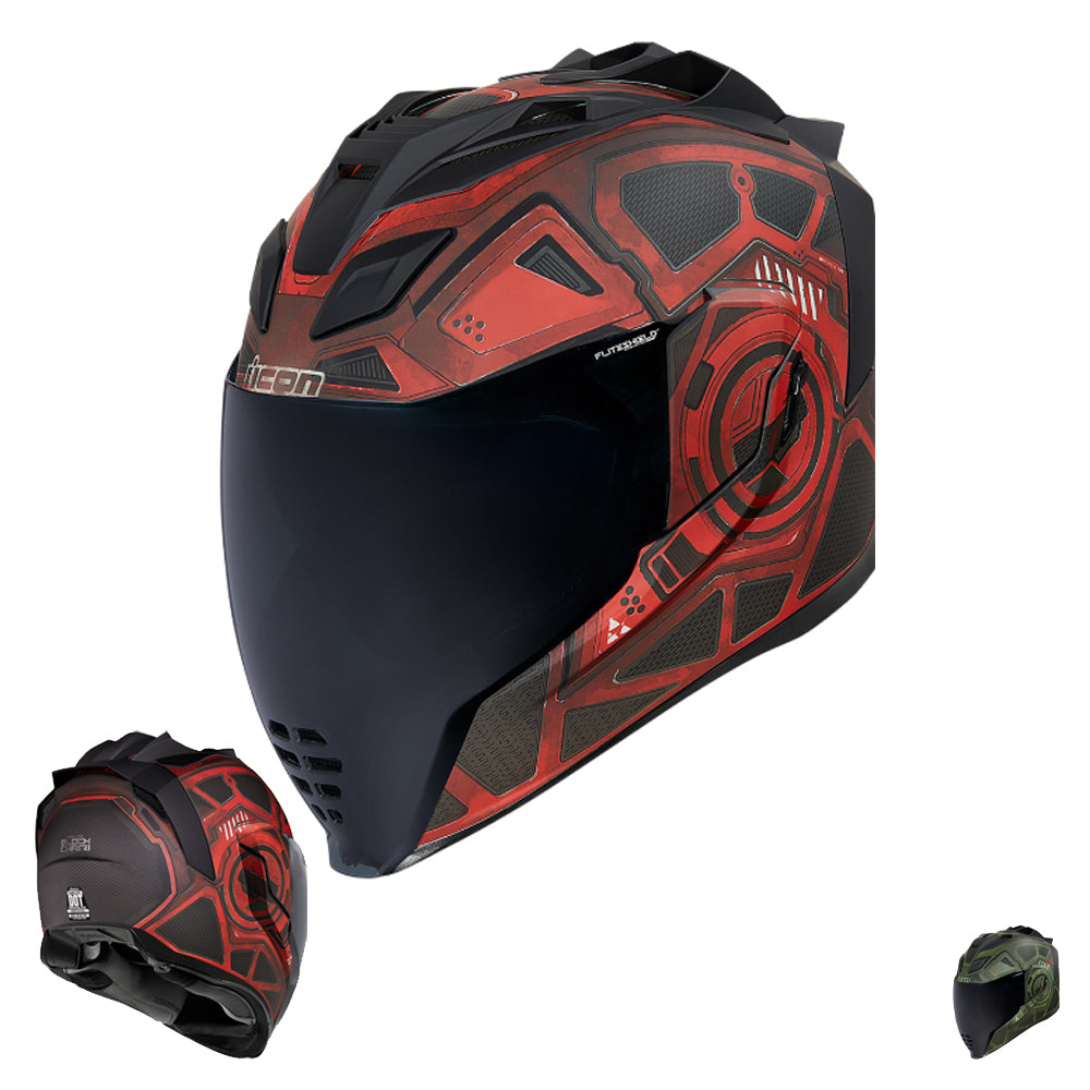Icon Airflite Blockchain Full Face Motorcycle Helmet