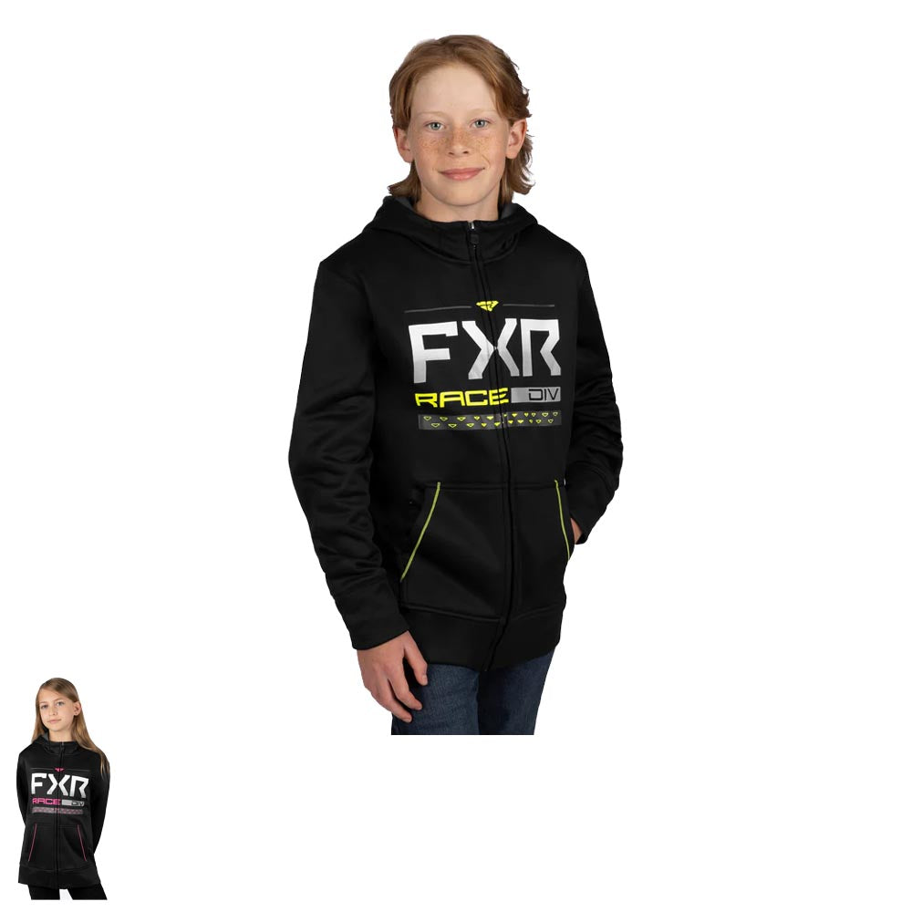 FXR Youth Race Division Tech Hoodie