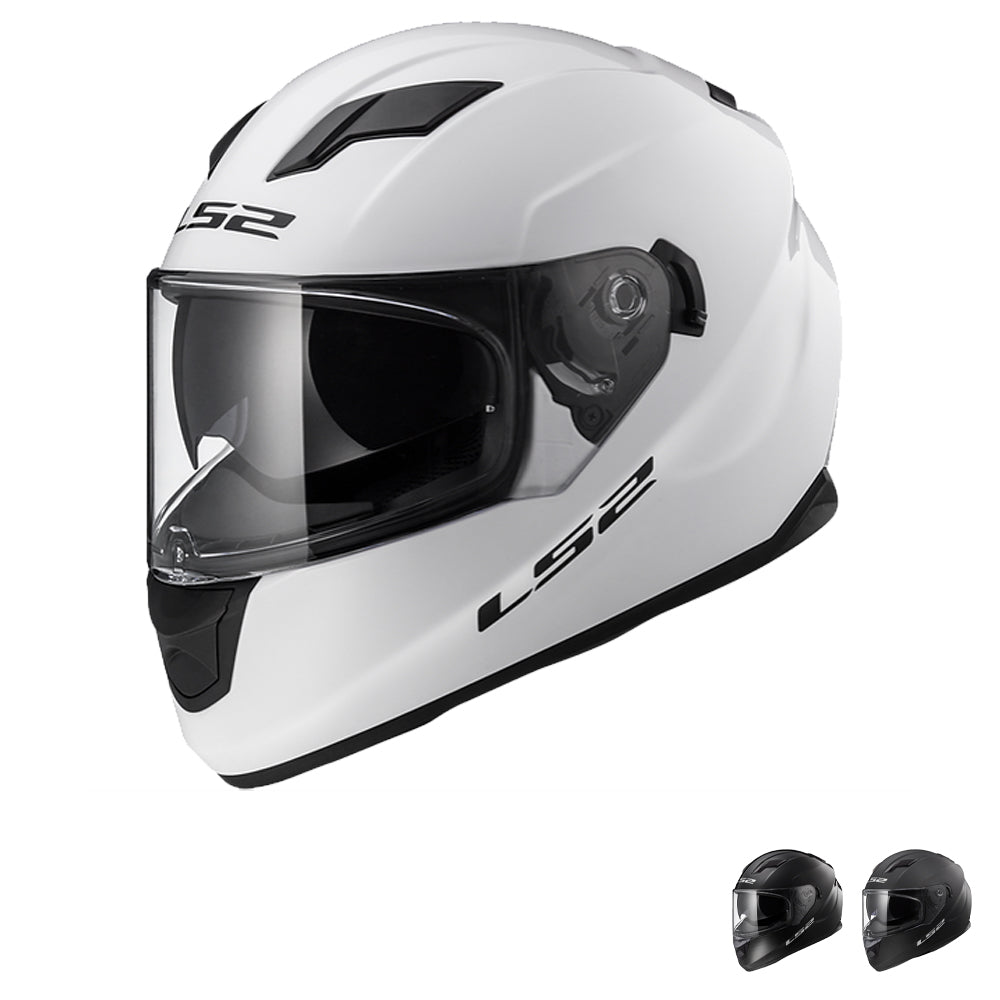 LS2 Stream Solid Full Face Motorcycle Helmet