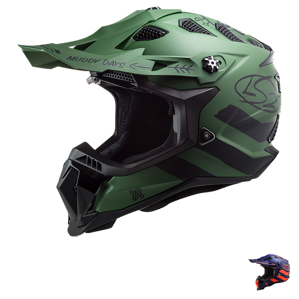 LS2 Subverter Evo Cargo  MX Offroad  Helmet