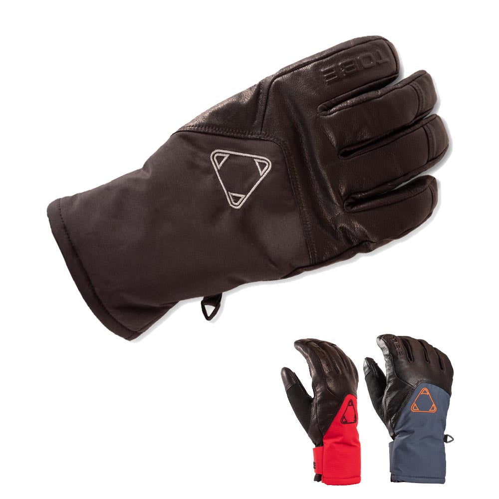 TOBE Capto Undercuff V3 Jet Black Snowmobile Gloves