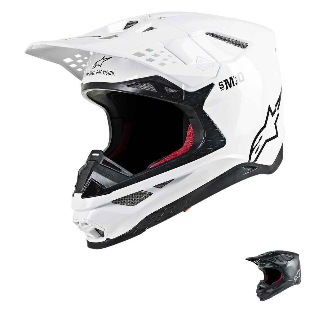 Alpinestars Supertech M10 Solid Offroad Helmet