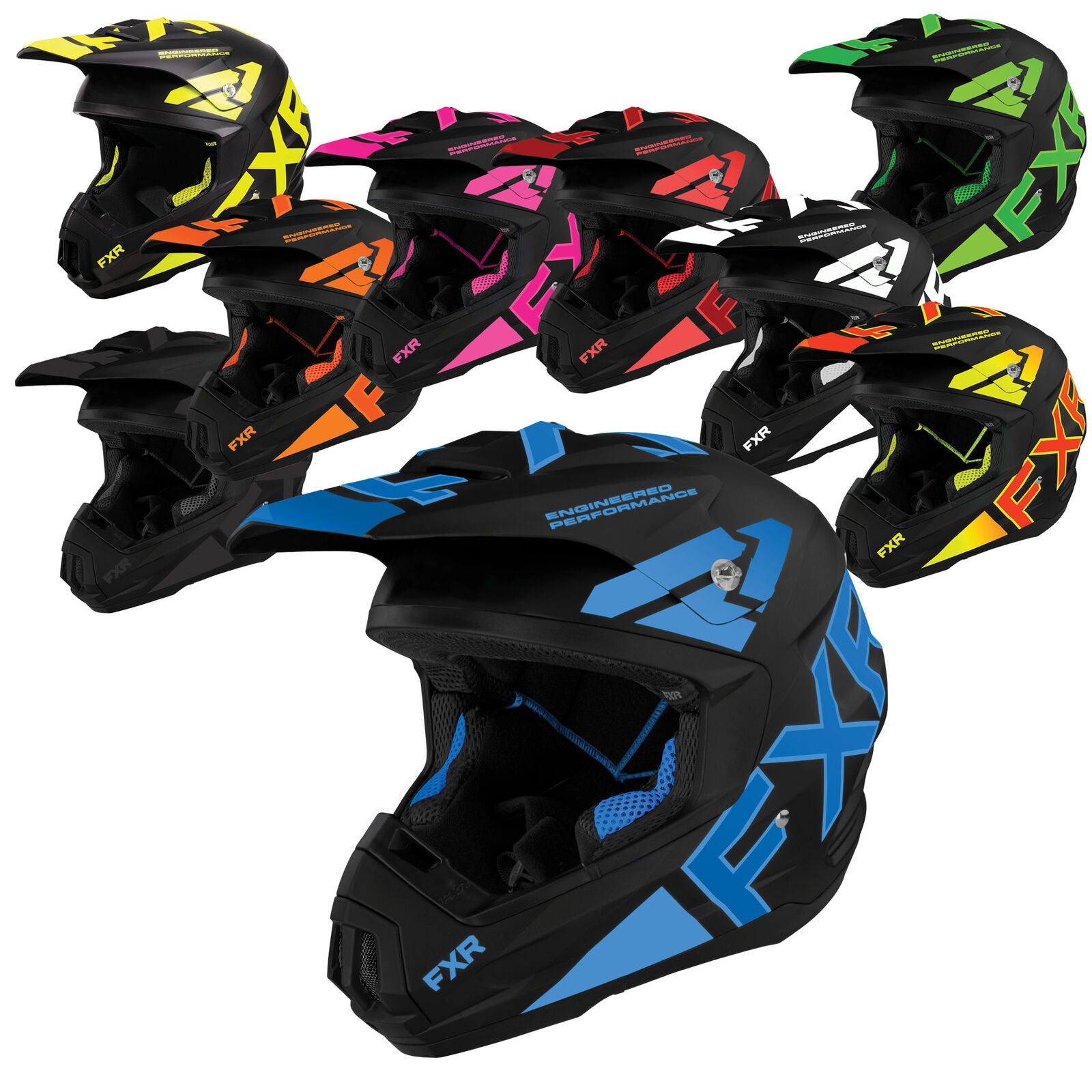 FXR Torque Team Snowmobile Helmet