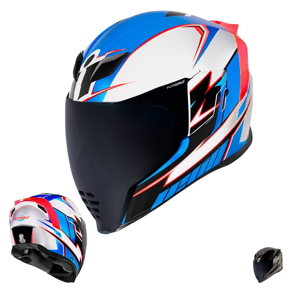 Icon Airflite Ultrabolt Full Face Motorcycle Helmet