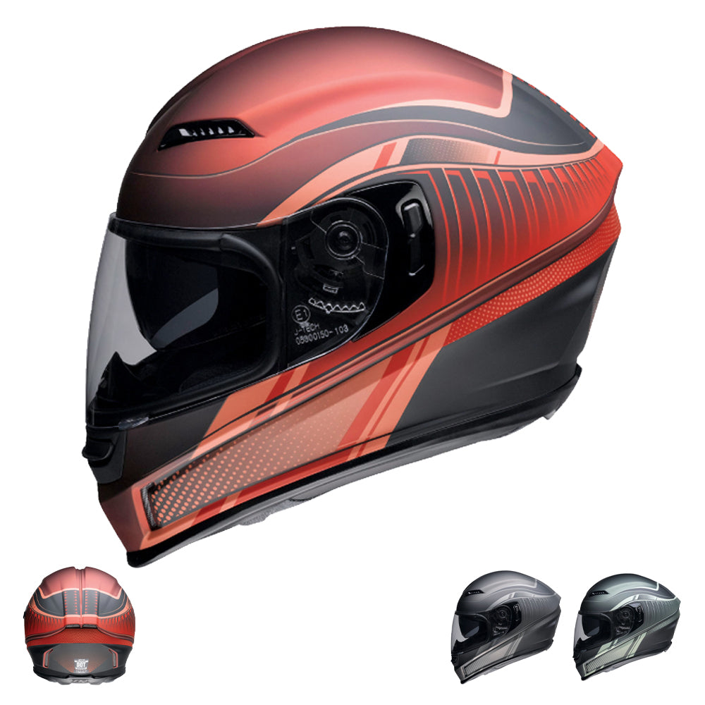 Z1R Jackal Dark Matter Full Face Motorcycle Helmet