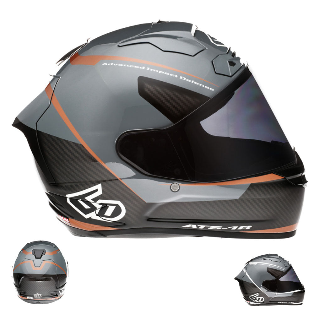 6D ATS-1R Alpha Motorcycle Helmet