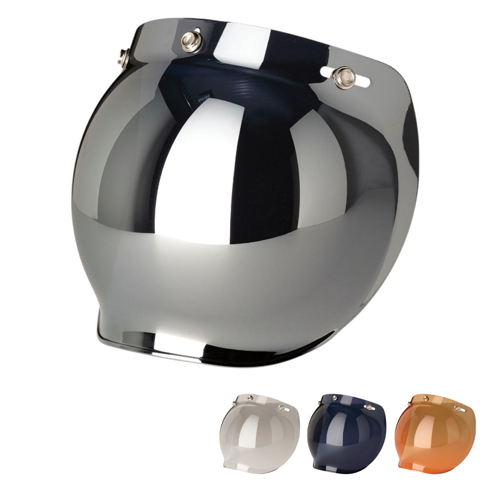 Z1R Drifter/Jimmy/Saturn Helmet Three-Snap Bubble Shield