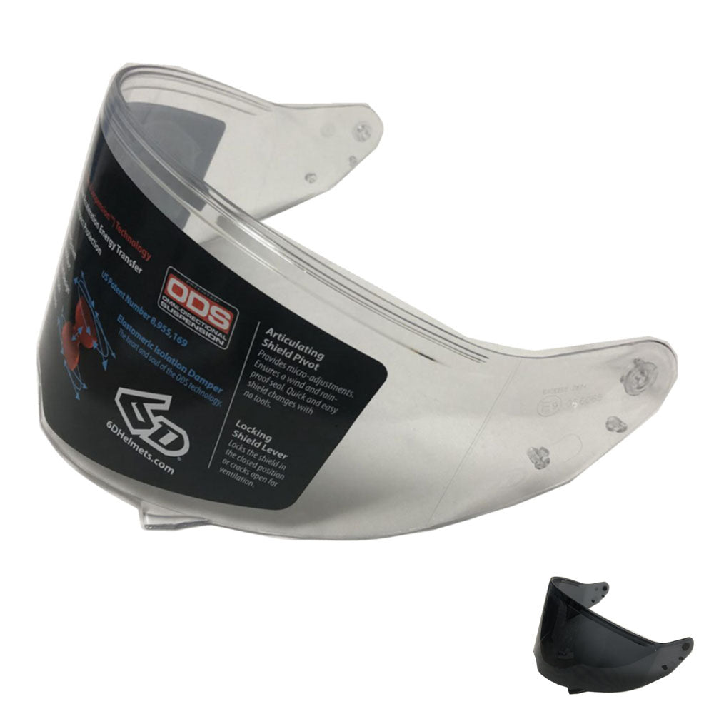6D ATS-1 Helmet Motorcycle Shield