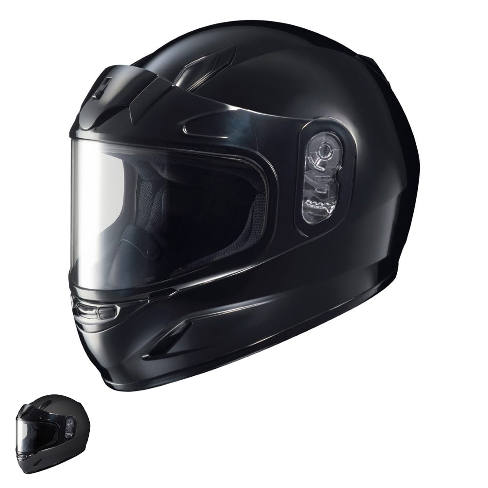 HJC CL-Unisex Solid Snowmobile Helmet