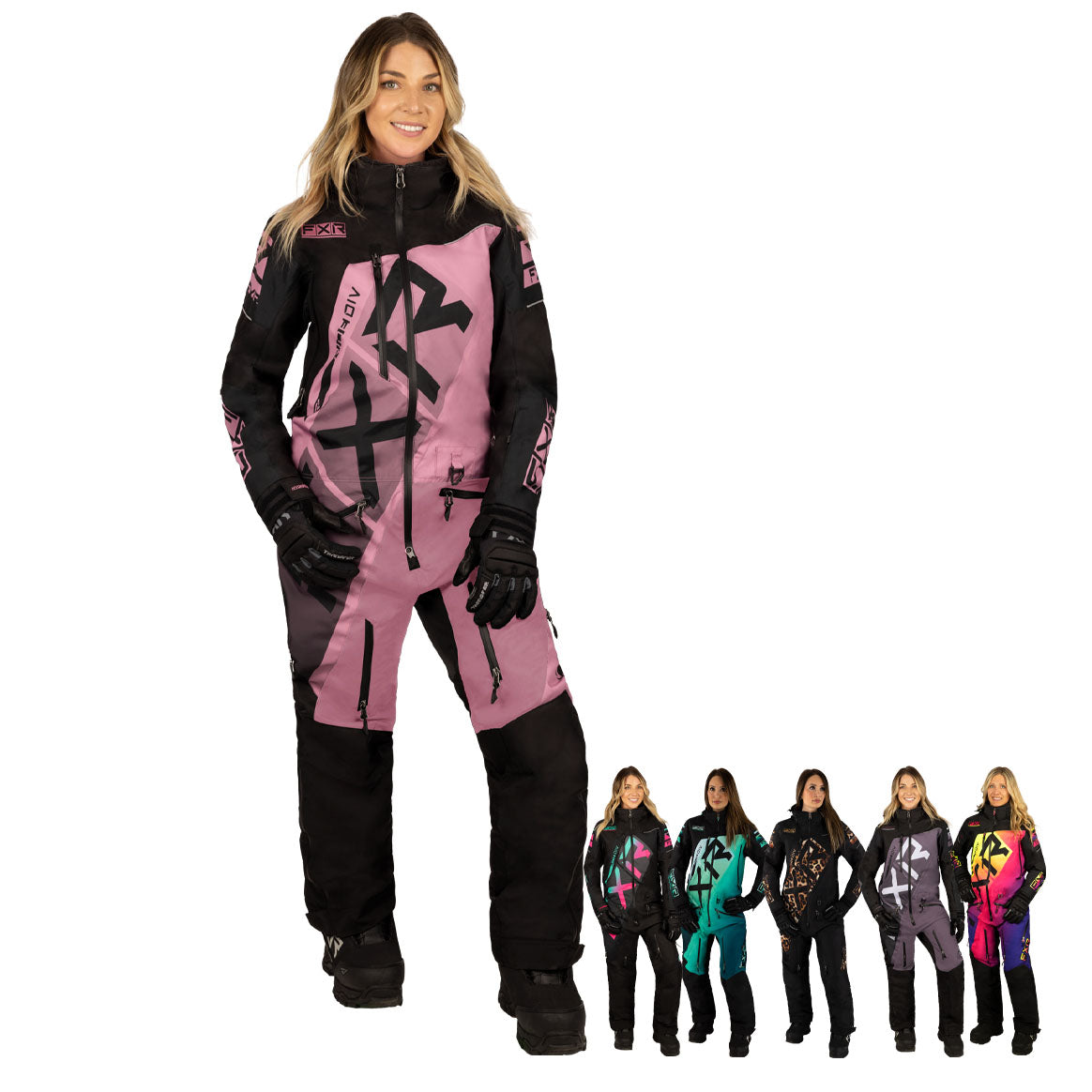 FXR Ladies Insulated CX F.A.S.T. Snowmobile Monosuit
