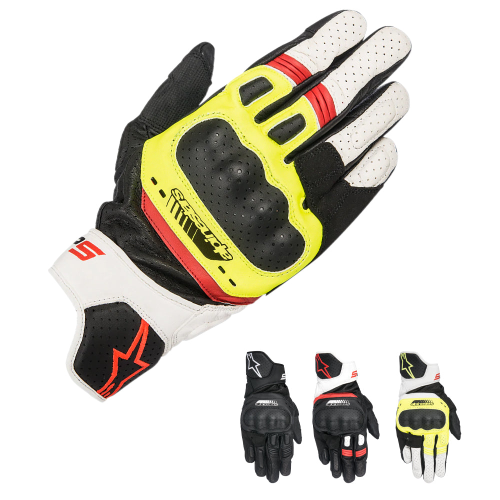Alpinestars SP-5 Leather Motorcycle Gloves