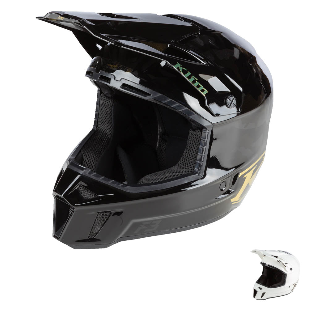 Klim F3 Carbon Snowmobile Helmet ECE Assault Camo