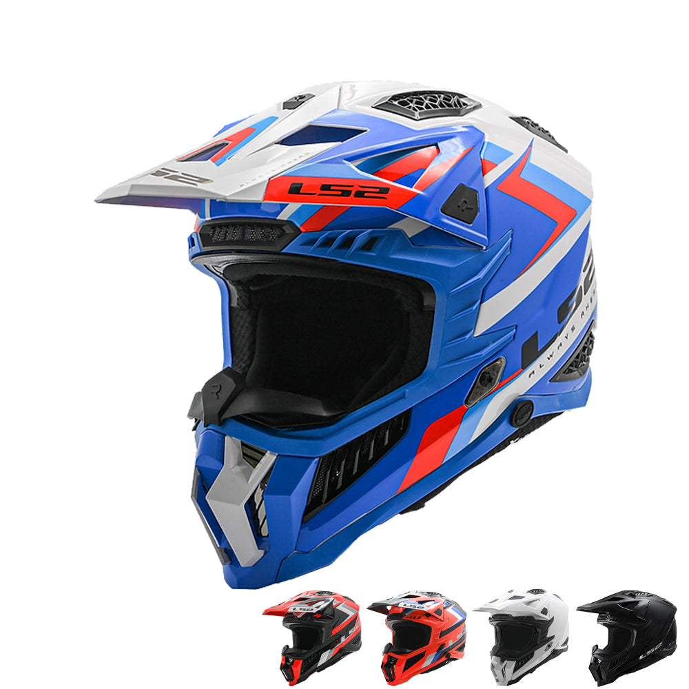 LS2 X Force Solid Full Face MX Motorcycle Helmet