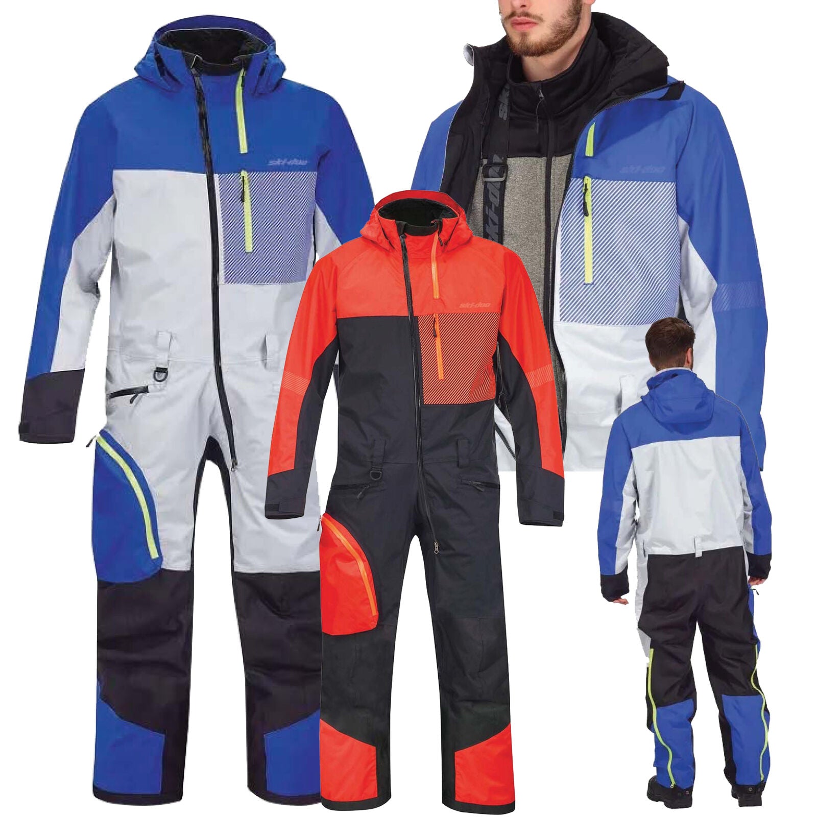 Ski-Doo Male Revy One-Piece Suit (Non-Insulated) 440868